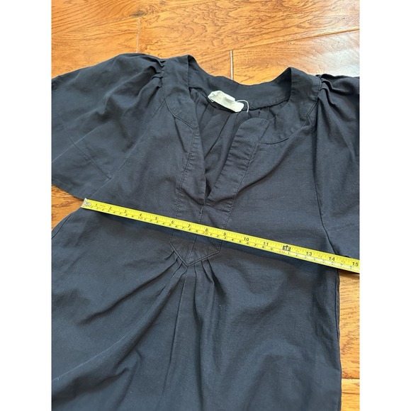 Tuckernuck POMANDER PLACE Deep Navy Finley Flutter Sleeve Mini Dress size S - Picture 9 of 10